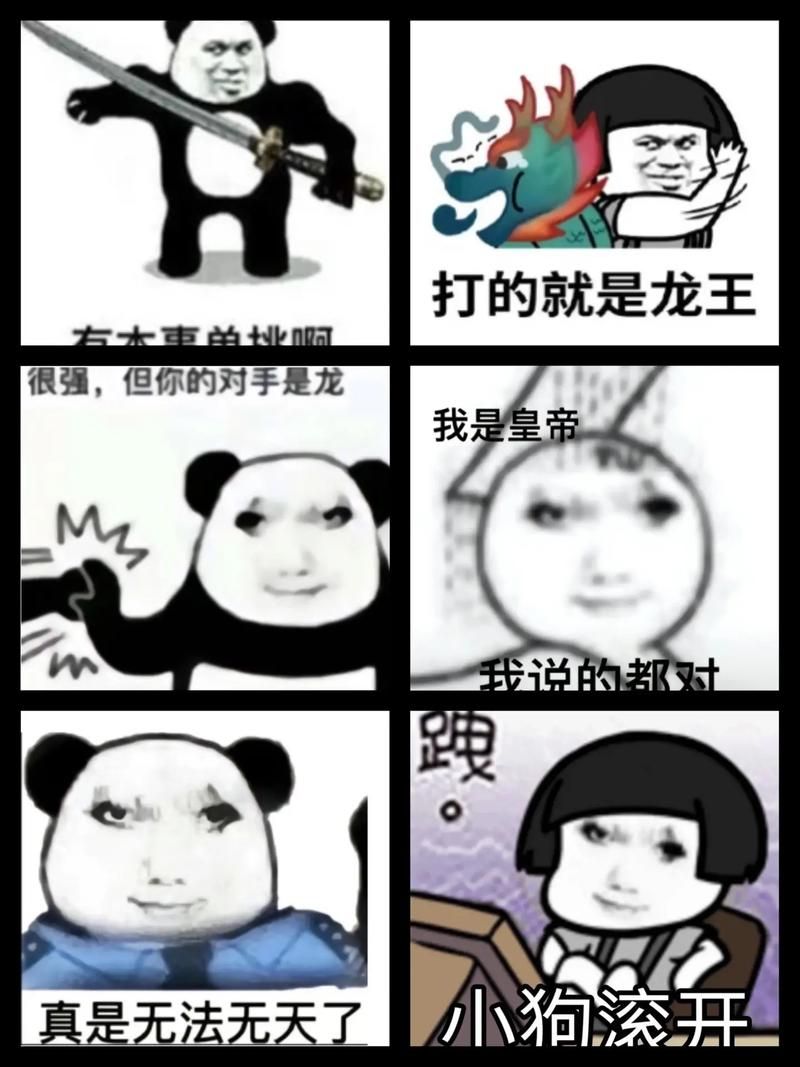 高颜值女版龙王表情包，聊天斗图必备神器