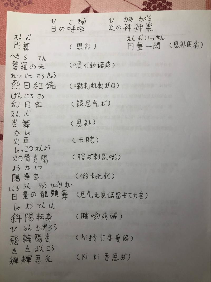 鬼灭之刃水之呼吸全招式名称及解析，简单易懂！