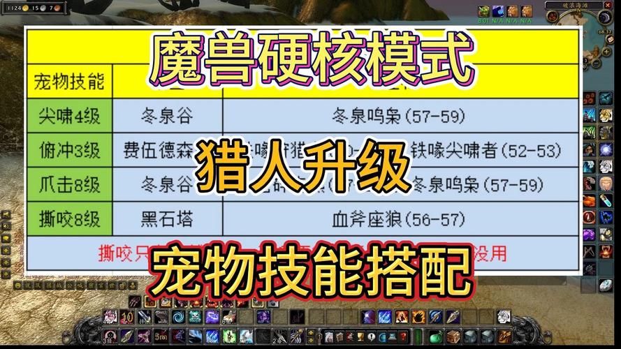 魔兽世界9.2版猎人必备宝宝：高效刷怪练级宠物推荐