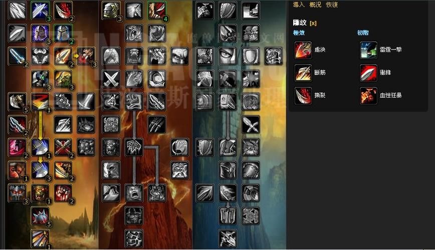 魔兽世界TBC：武器战PVP天赋选择及技能搭配技巧