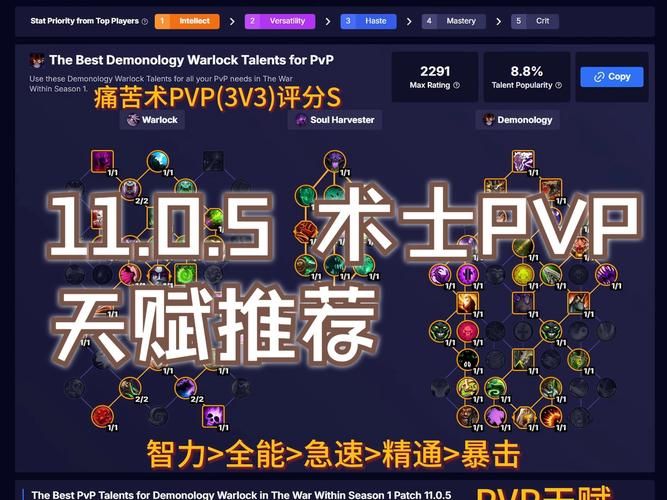 魔兽世界WLK：术士练级最快天赋搭配攻略