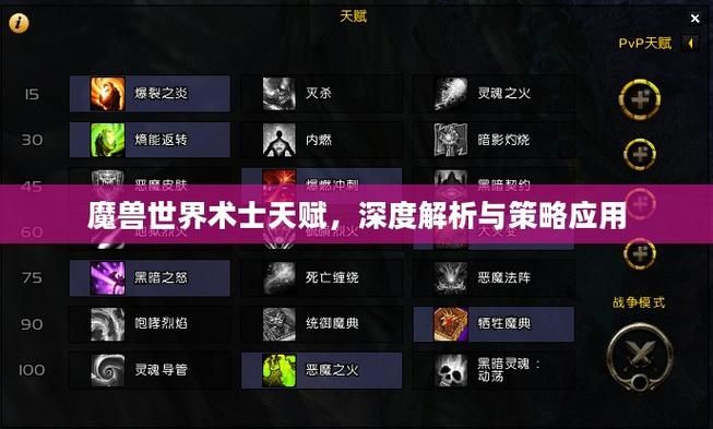 魔兽世界WLK：术士练级最快天赋搭配攻略