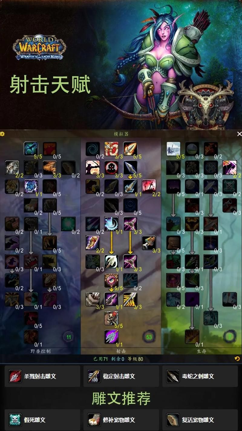 魔兽世界兽王猎人天赋加点攻略：新手向详细指南