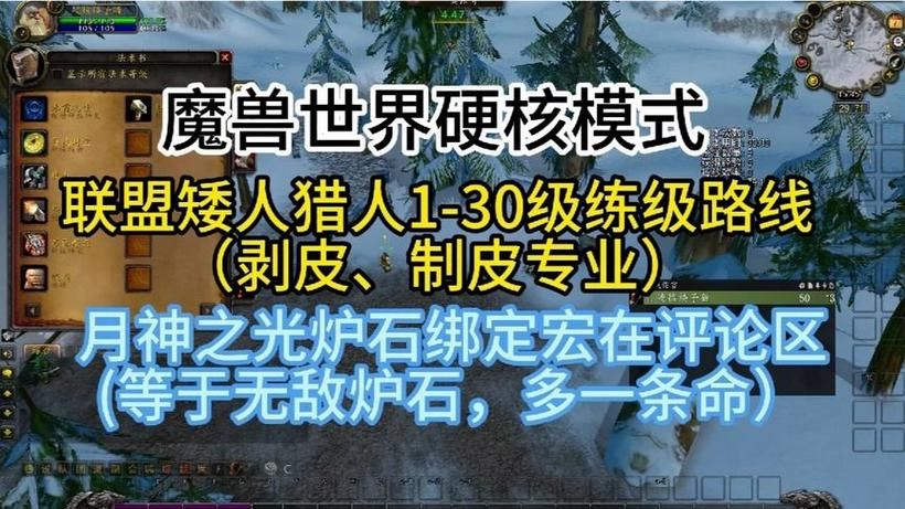 魔兽世界剥皮1-375攻略：快速升级技能技巧