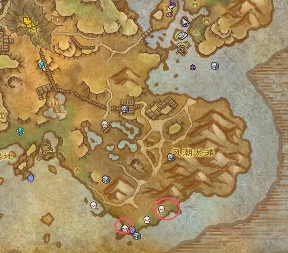 魔兽世界埃瑞斯码头位置一览：地图坐标及路线指引