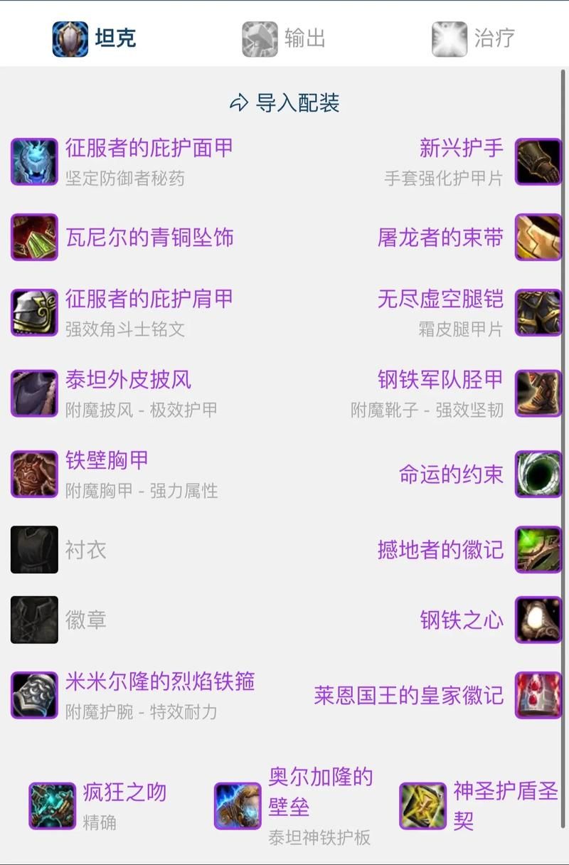 魔兽世界奶骑装备推荐：奥杜尔副本掉落装备速览
