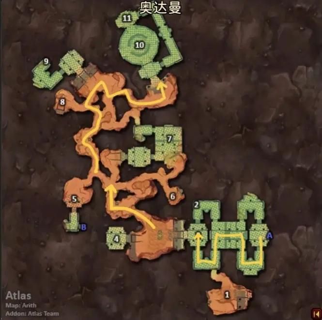 魔兽世界妖术领主拉尔位置详解：坐标，路线全攻略