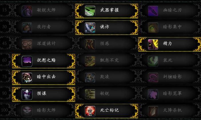 魔兽世界敏锐贼天赋改动：最新版本加点技巧分享