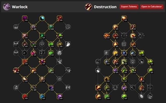 魔兽世界毁灭术士天赋模拟器：轻松制定最佳方案