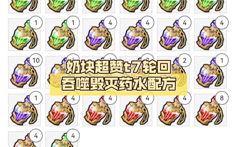 魔兽世界毁灭药水配方详解：材料、掉落及合成方法