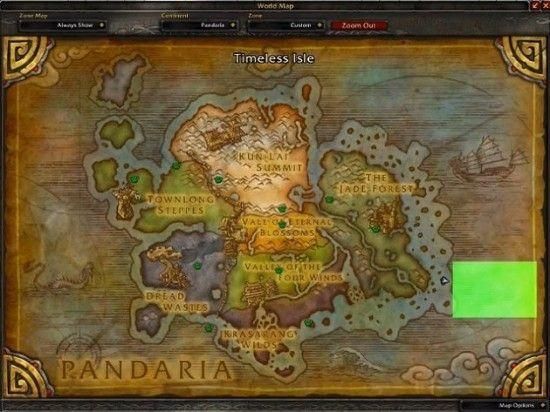 魔兽世界潘达利亚位置在哪？详细路线图文攻略