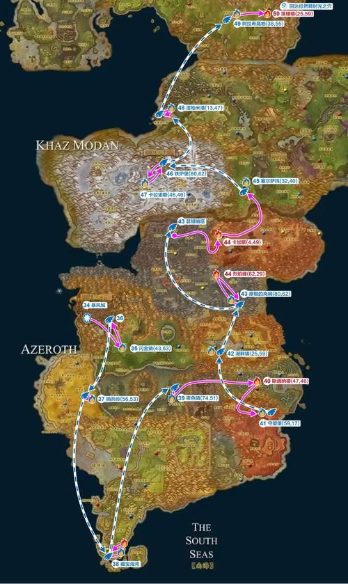 魔兽世界西瘟疫之地地图详解：怪物分布与任务指南