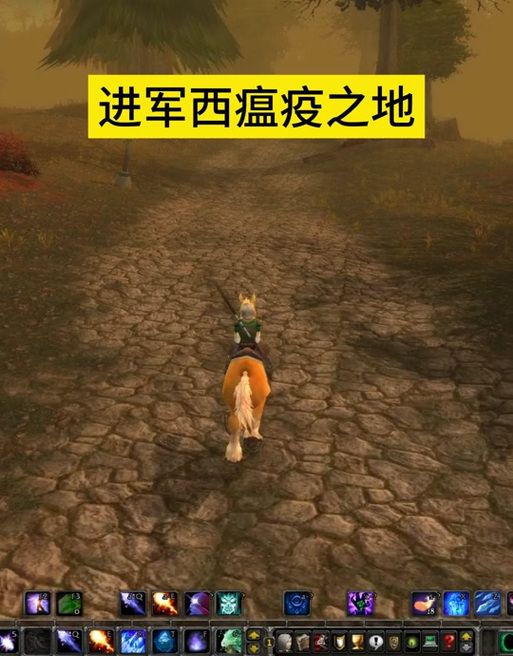 魔兽世界西瘟疫之地地图详解：怪物分布与任务指南