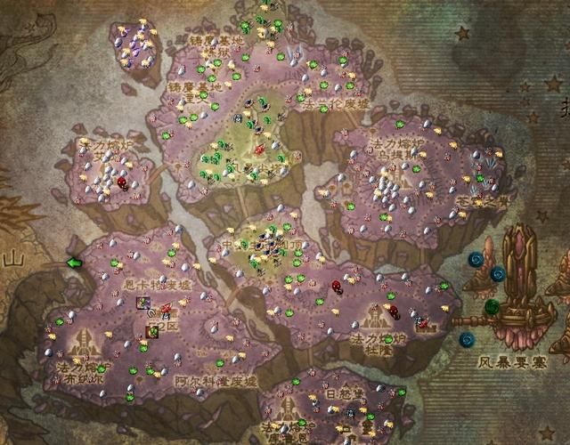 魔兽世界部落采药攻略1-300：高效采药路线推荐
