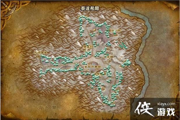 魔兽世界锡矿石分布地图：哪里挖锡矿最效率？