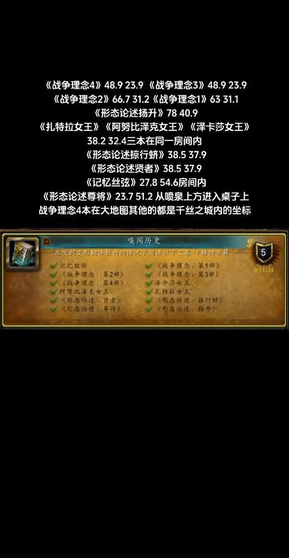 魔兽世界饱读诗书：高效完成成就的秘诀分享