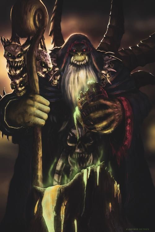 魔兽古尔丹：影响兽人历史的黑暗术士