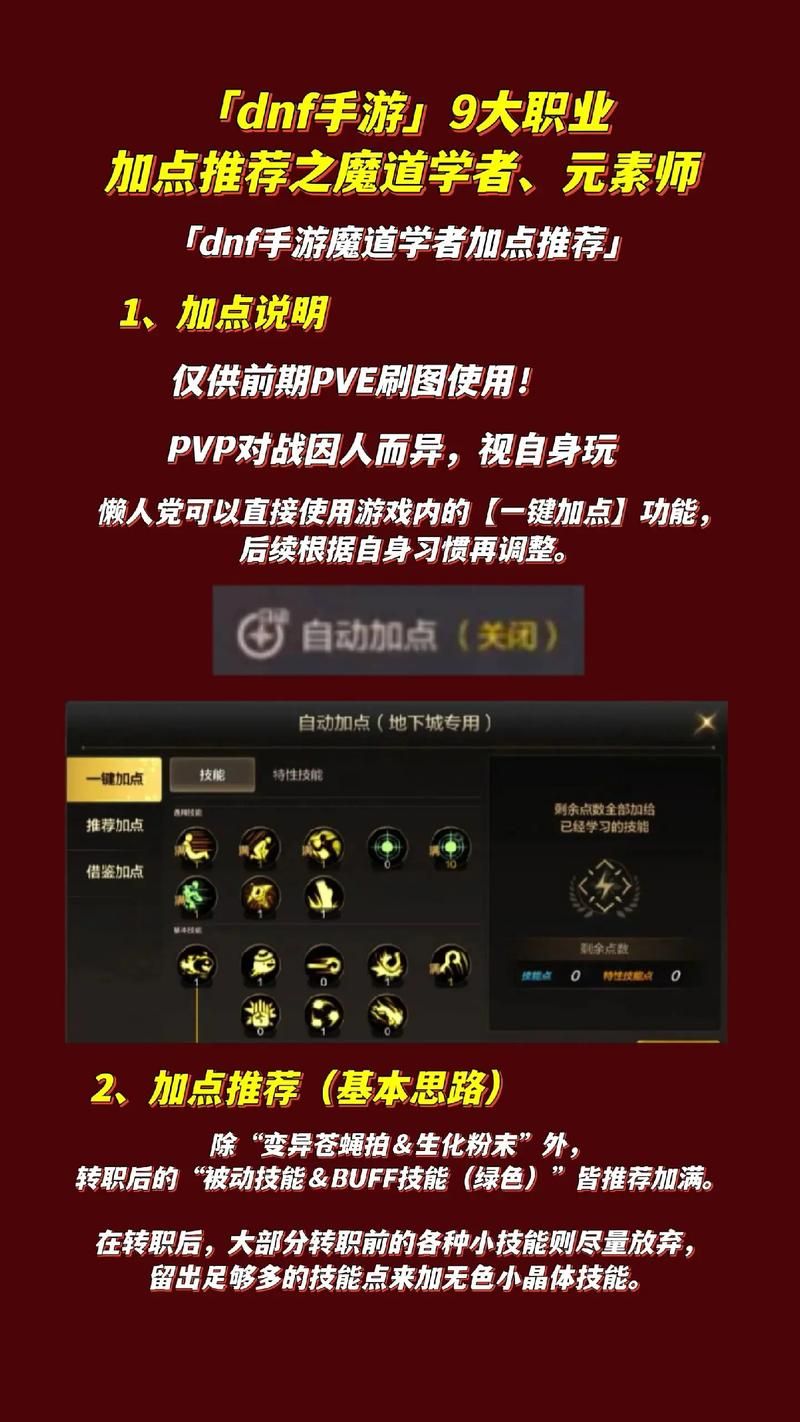 魔剑士最强加点方法：新手玩家必看加点指南