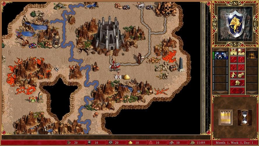 魔法门之英雄无敌3：死亡阴影，重温经典策略游戏