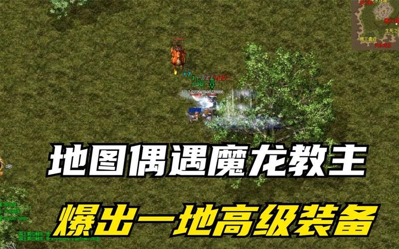 魔龙教主刷新地图位置：速刷攻略及地图坐标