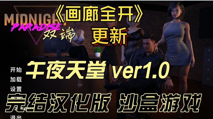 【PC+安卓】午夜天堂 Midnight Paradise v1.0完结【SLG／欧美／动态】汉化版