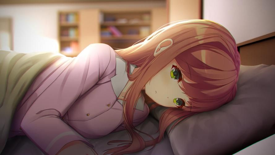 【PC+安卓】心跳文学部 Doki Doki Literature Club!【SLG／心理恐怖／恋爱模拟】汉化版+本体+MOD【105G】