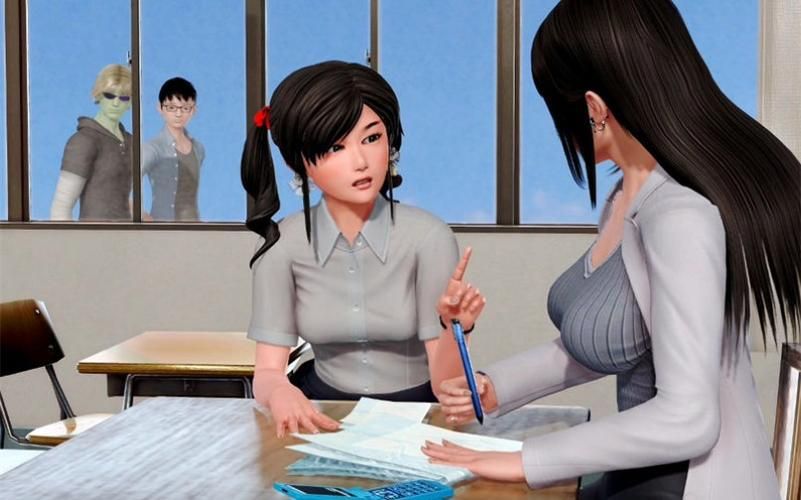 【PC+安卓】我的学院生活 Solvalley School Ver4.0.0【神作SLG／欧美／动态】汉化版