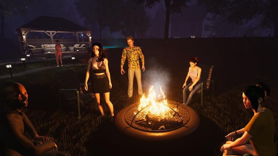 【PC】家庭派对／居家派对 House Party V1.4.0【沙盒互动SLG／欧美／动态】官方中文