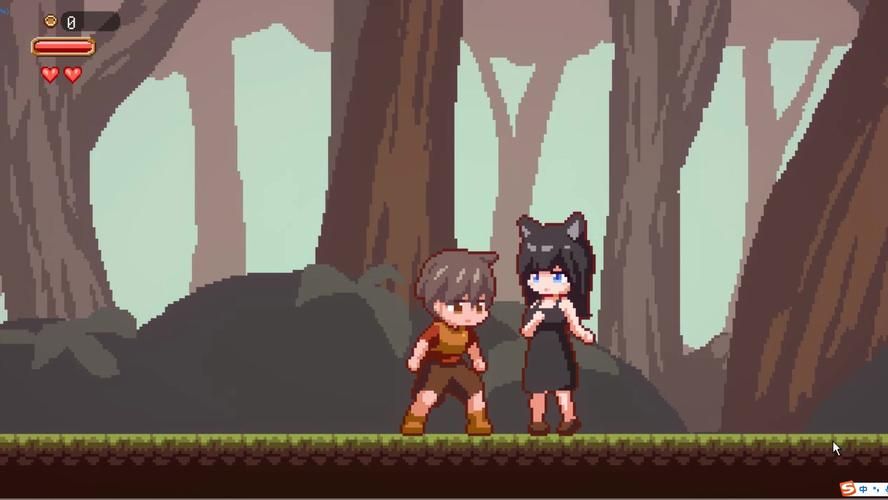 PC[像素ACT兽人凌辱／战斗H]魔物少女征服记 兽人战士篇[300M]