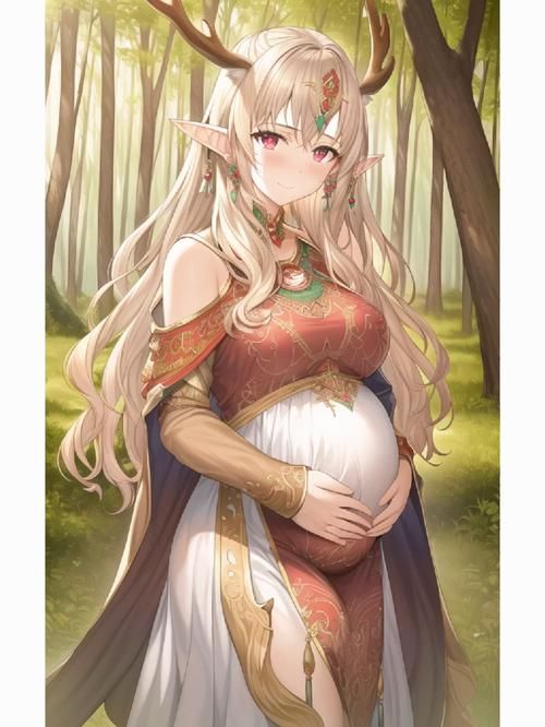 [RPG]精灵之孕 - 让傲慢的精灵们怀孕来征服她们／精霊の妊 - 傲慢なエルフたちを妊娠させて征服せよ-[2.4G]