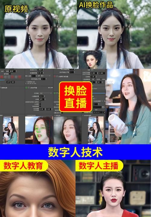 AI换脸技术惊艳亮相 绅士游戏综艺引热议