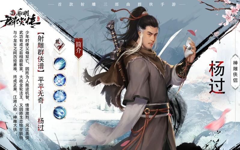 coser1杨过游戏角色介绍哪个职业最强