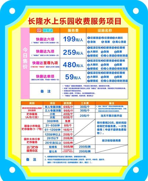 SOA水上乐园最新版本开放时间及游玩攻略