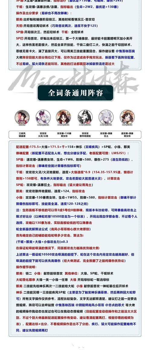 万鬼夜行绅士游戏角色介绍 最强阵容搭配推荐