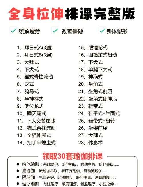 健身房的瑜伽最新版本课程安排和效果大揭秘