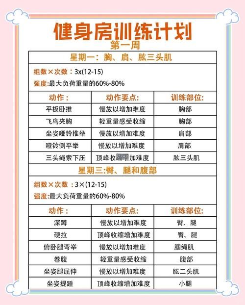 健身教练补课资源下载 高效训练计划免费领