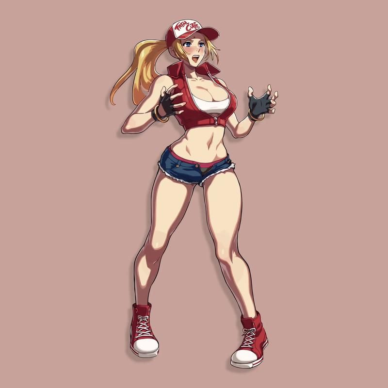 全女格斗同人最新同人图分享这些画风太美了