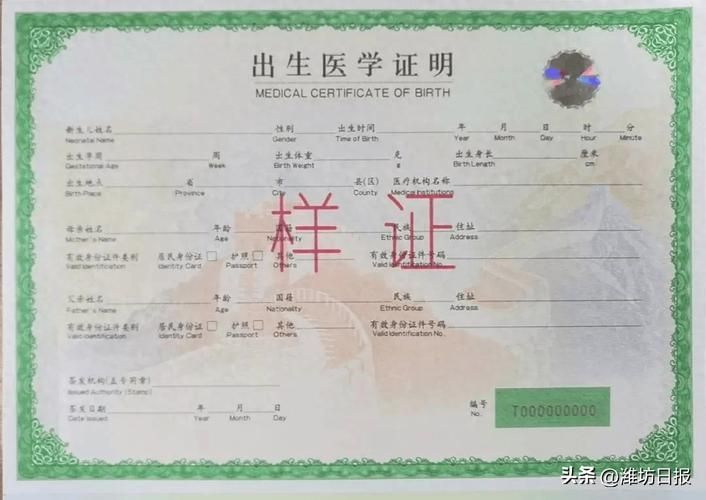 出生证明官方网站办理需要哪些材料清单