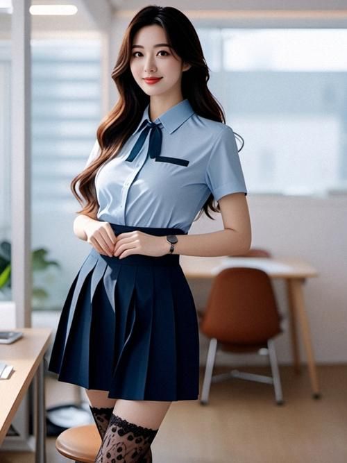 制服最新版本这么穿才好看 热辣可爱风轻松get