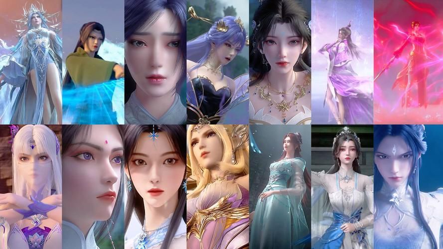 十二位女神版本大全 最全女神图鉴一网打尽