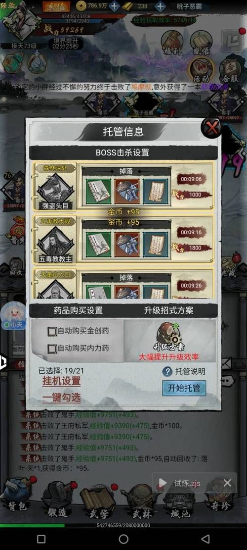 双修武林游戏攻略解析 如何快速提升战力技巧