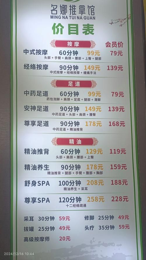 古式按摩店最新版本全解析 带你了解特色服务与价格