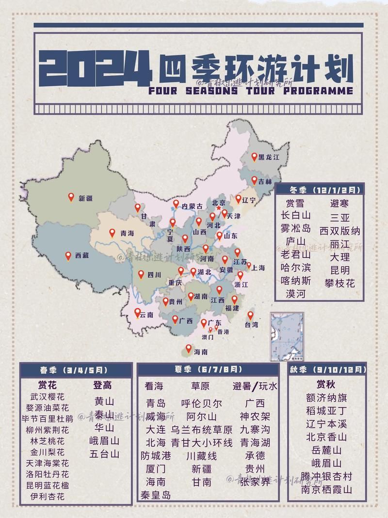 四季最新旅游攻略 带你玩转每个季节的美景