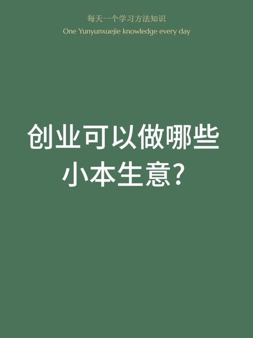 回到农村最新创业项目 小本生意也能赚钱