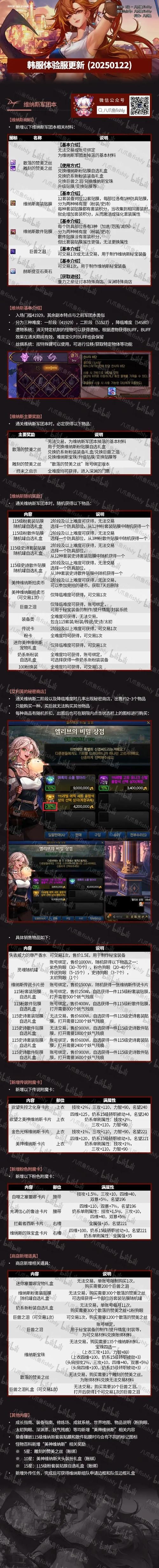 地下城与银魔之王最新版本更新内容抢先看