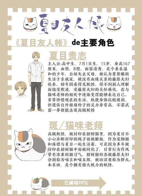 夏目友人帐游戏介绍 最全角色技能和培养指南 夏目友人帐游戏介绍 最全角色技能和培养指南