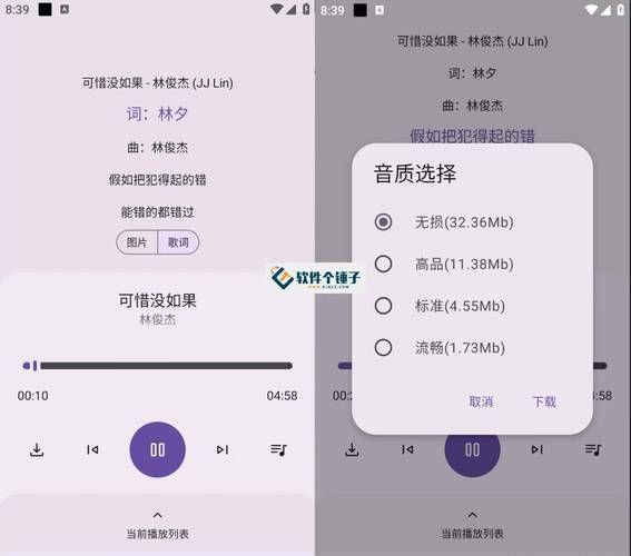 女朋友下载安卓音乐软件哪个音质好