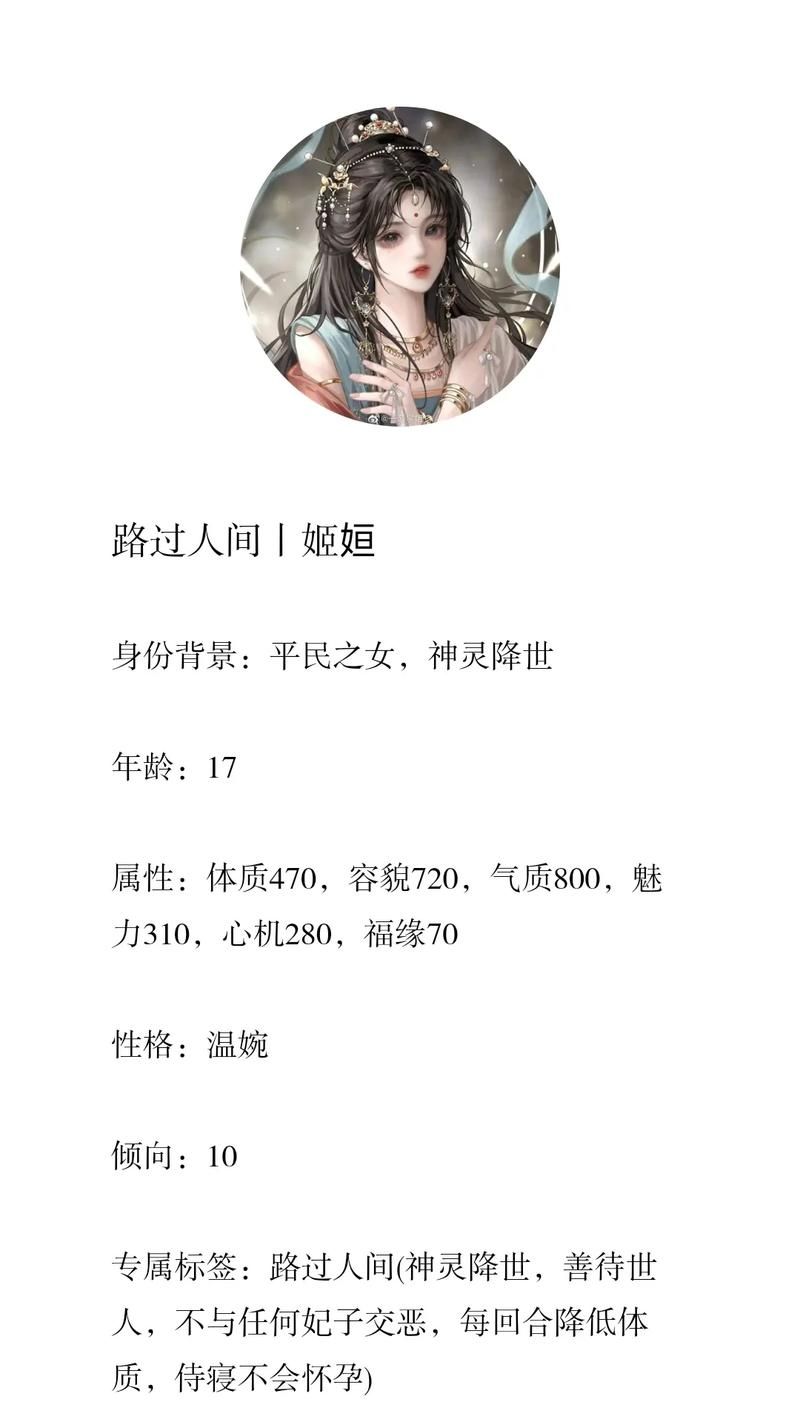 妃神会秘史汉化版最新版本更新 角色与剧情大揭秘