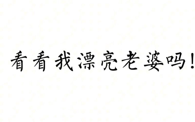 妻子的生活最新日常 看看她的一天怎么过