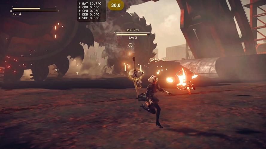 尼尔机械纪元2K剪辑精品游戏攻略画面设置优化教程